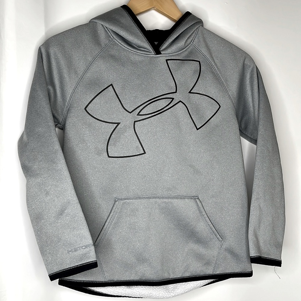 Under Armor Cold Gear Hoodie Storm 1 Boys Medium